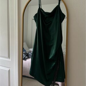 Guess emerald green mini dress